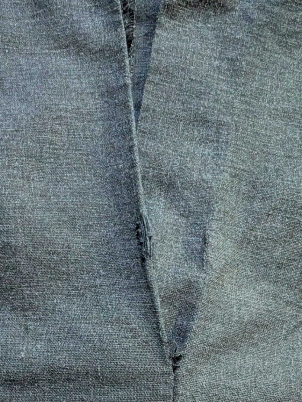 Smoking Lily Saturday Linen Dress Women Small Grey Made in Canada Minimalist - Picture 12 of 12